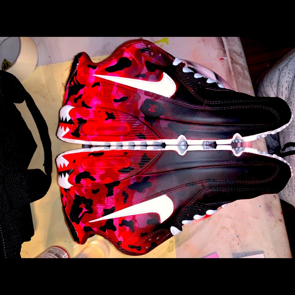Nike AirMax 90 custom Bape/Camo